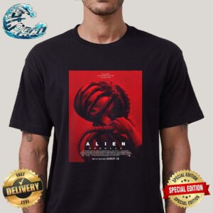 Official New Poster For Alien Romulus Only In Theaters August 16 Classic T-Shirt