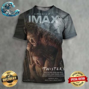 Official New Poster For Twisters In Theaters On July 19 All Over Print Shirt