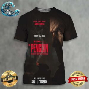 Official New Poster The Penguin Releasing On Max In September All Over Print Shirt