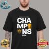 2023-24 Gallagher Premiership Northampton Saints Champions Two Sides Print Unisex T-Shirt