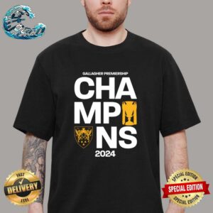 Official Northampton Saints 2024 Gallagher Premiership Champions T-Shirt