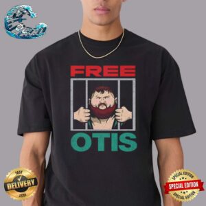 Official Otis Illustrated Free Otis Black Premium T-Shirt