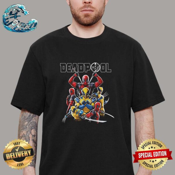 Official Promotional Art For Deadpool And Wolverine Classic T-Shirt
