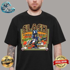 Official Slash Merch Shop Apparel Slash Pinball Black Classic T-Shirt