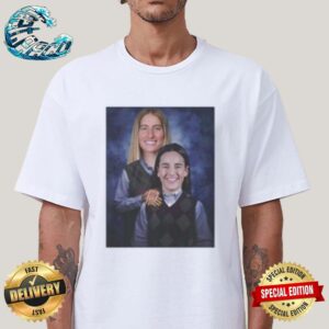 Official Step Sisters Caitlin Clark And Kate Martin Shirt Friendship Step Brothers Unisex T-Shirt