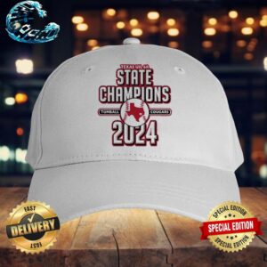 Official Tomball Cougars Baseball 2024 Texas UIL 6A State Champions Classic Cap Snapback Hat