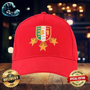 Olimpia Milano Campioni 31 D’Italia 2024 Red Classic Cap Snapback Hat