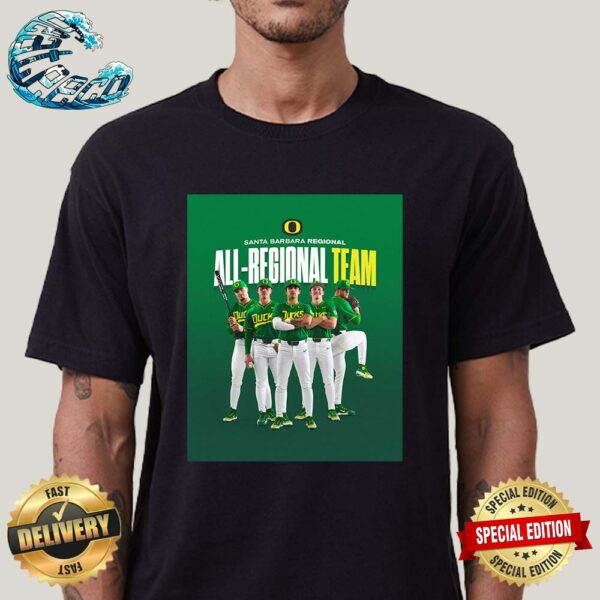 Oregon Duck Baseball Champions The NCAA Santa Barbara Regional And Advances To Super Regionals 2024 Classic T-Shirt