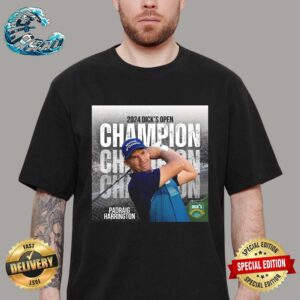 Padraig Harrington Rewriting History With A Record Breaking 3-Peat At The Dick’s Open 2024 Unisex T-Shirt