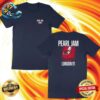 Pearl Jam London UK Merch Shirt At Tottenham Hotspur Stadium On June 29 Dark Matter World Tour 2024 Two Sides Print Classic T-Shirt