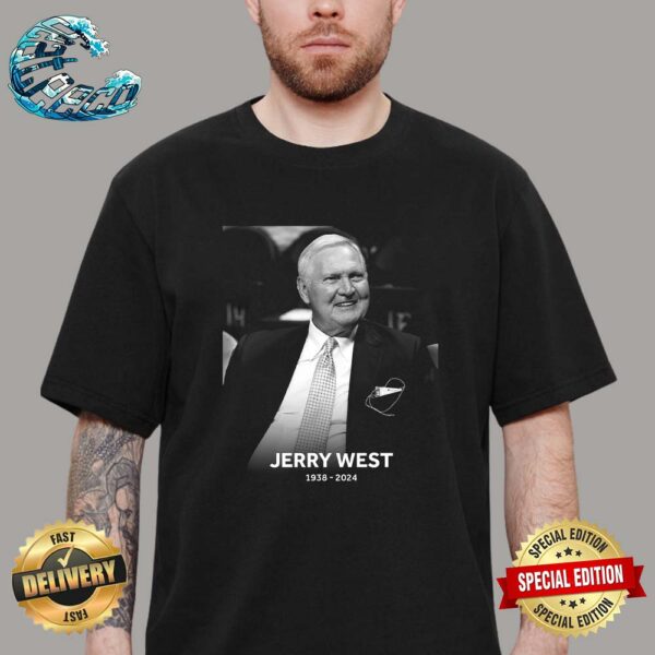 Requiescat In Pace Jerry West Hall Of Famer 1938-2024 Unisex T-Shirt