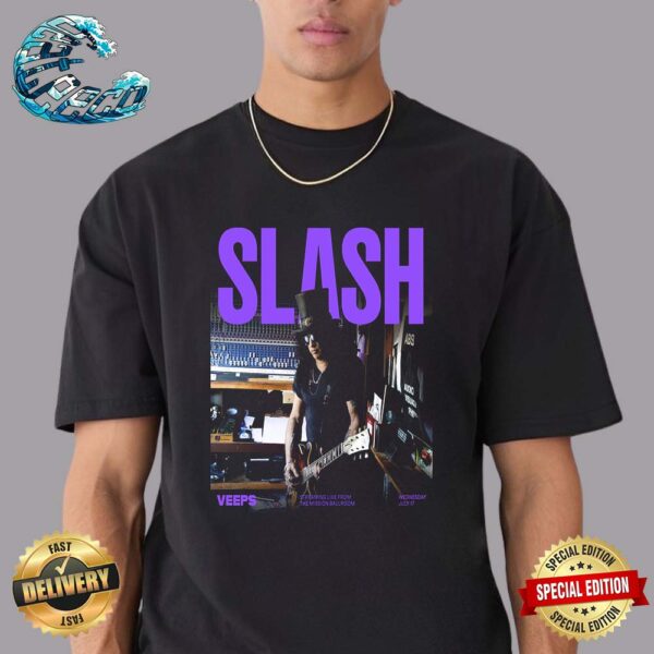 SLASH Streaming Live From The Mission Ballroom SERPENT Festival On Wednesday July 17 Exclusively On Veeps Classic T-Shirt