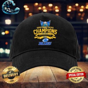 Super Rugby Pacific 2024 Champions Congrats Blues Team Wins Rugby Union Cap