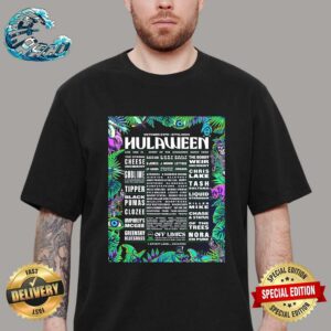 Suwannee Hulaween Poster At Spirit Of The Suwannee Music Park In Live Oak FL On October 24th-27th 2024 Classic T-Shirt
