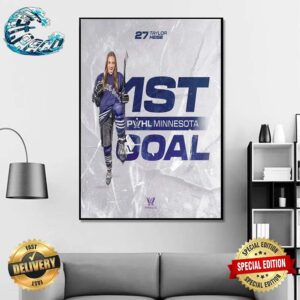 Taylor Heise Score The First Franchise Goal Overall PWHL Draft Pick Home Decor Poster Canvas