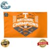 Tennessee Volunteers Baseball Are The 2024 NCAA Men’s College World Series National Champions For The First Time In Program History Two Sides Flag