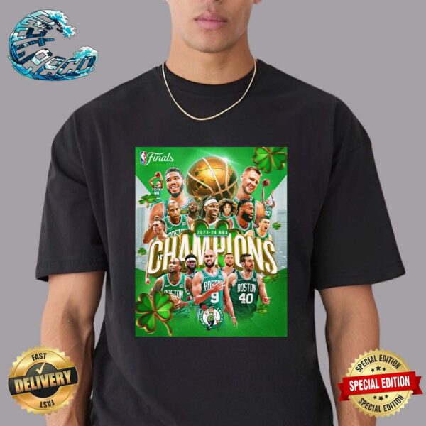 The Boston Celtics Are The 2023-24 NBA Champions Vintage T-Shirt