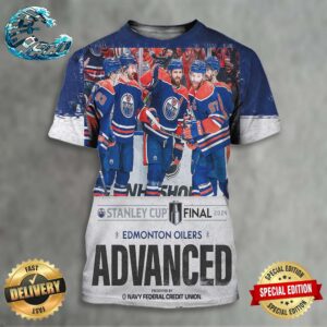 The Edmonton Oilers Are Back In The 2024 Stanley Cup Finals For The First Time Since 2006 All Over Print Shirt