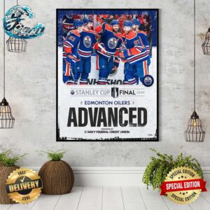 The Edmonton Oilers Are Back In The 2024 Stanley Cup Finals For The First Time Since 2006 Home Decor Poster Canvas