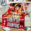 Congrats Florida Panthers Champions 2024 NHL Stanley Cup Fleece Blanket