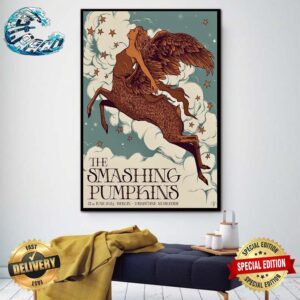The Smashing Pumpkins Berlin Germany Poster Concert At Parkbuhne Wuhlheide On 22nd June 2024 Home Decor Poster Canvas