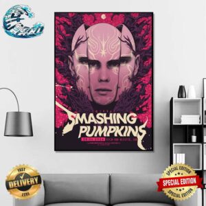 The Smashing Pumpkins Tonight Show In Luxembourg At Rockhal On June 28 2024 Art By NIKITA KAUN Home Decor Poster Canvas