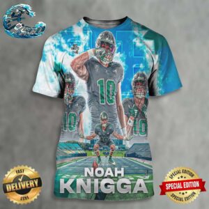 Three-Star LB Noah Knigga Has Committed To Eastern Michigan University All Over Print Shirt