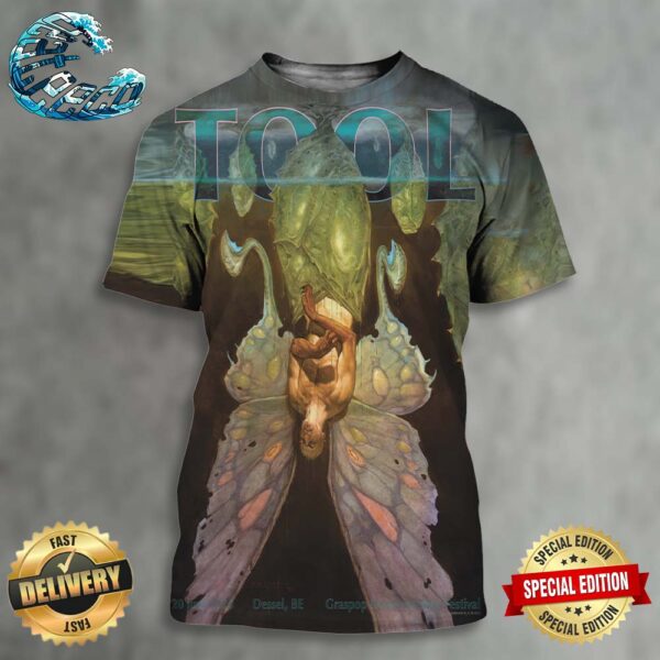 Tool Effing Tool Limited Merch Poster At Graspop Metal Meeting Festival In Dessel BE On 20 Juni 2024 All Over Print Shirt