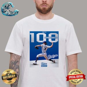 Tyler Glasnow Is The First Pitcher This Season To Notch 100 Strikeouts Classic T-Shirt