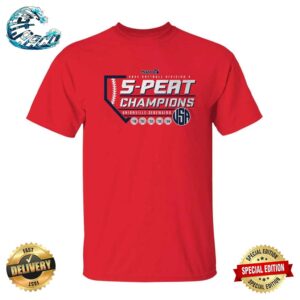 Unionville-Sebewaing MHSAA Division 4 5-Peat Softball Champions Unisex T-Shirt
