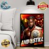 WWE NXT Battleground Roxanne Perez And Still Women’s Champion On June 9 2024 Home Decor Poster Canvas