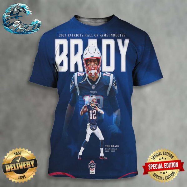 Welcome Home Tom Brady 2024 Patriots Hall Of Fame Inductee All Over Print Shirt