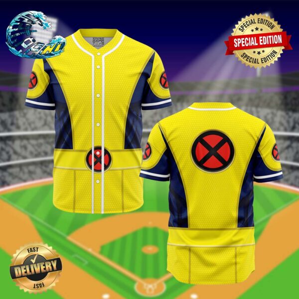 X-Men Generic Uniform Marvel Baseball Jersey