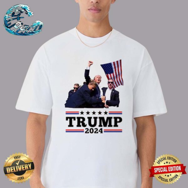 2024 Donald Trump Attempted Assassination Of Donald Trump Vintage T-Shirt