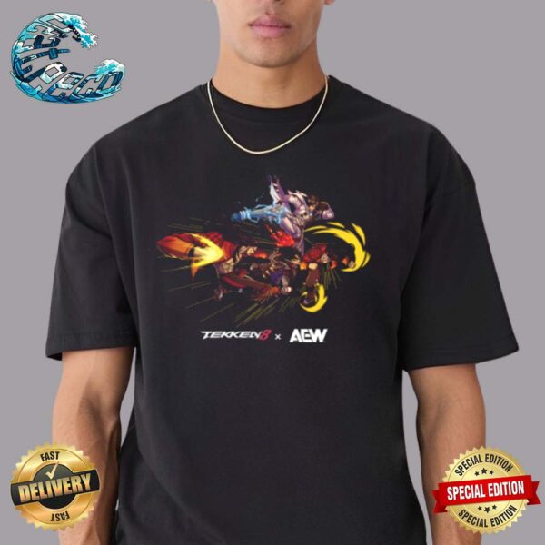AEW x Tekken 8 Series Young Bucks Vs Jin And Lars Unisex T-Shirt