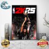 Jayson Tatum And A’Ja Wilson Are The Cover Athletes Of NBA 2K25 Wall Decor Poster Canvas