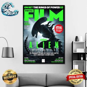 Alien Romulus Is On The Cover Of The Upcoming Issue Of Total Film Magazine On Set The Rings The Rings Of Power S2 Poster Canvas