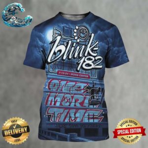 Blink-182 In Portland OR One More Time Tour 2024 At Moda Center On July 13 2024 All Over Print Shirt