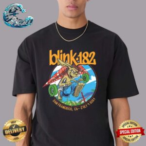 Blink-182 One More Time Tour 2024 In San Francisco Live At The Chase Center On 9th July 2024 Classic T-Shirt