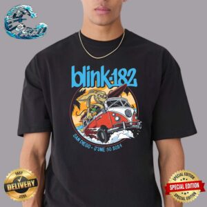 Blink-182 The Special San Diego CA Hometown Show Tonight Limited Poster At Petco Park On June 30 2024 Unisex T-Shirt
