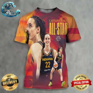 Caitlin Clark Have Been Named 2024 WNBA All-Stars As Rookies All Over Print Shirt