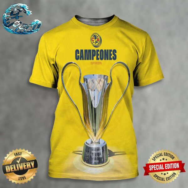 Club America Somos Campeones Somos America SuperCopa Liga BBVA 2024 All Over Print Shirt
