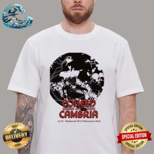Coheed And Cambria Concert Poster At Marymoor Park In Redmond WA On July 18 2024 Vintage T-Shirt