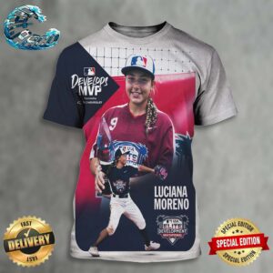 Congratulations Luciana Moreno On Winning The MLB Develops 2024 EDI Girls Baseball MVP Award All Over Print Shirt