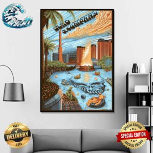 Dead And Company Hello Saturday Night At Sphere In Las Vegas NV On July 13 2024 Home Decor Poster Canvas