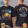 Def Leppard Pyromania Tour 2024 In Salt Lake City UT On September 10 2024 Two Sides Print Unisex T-Shirt