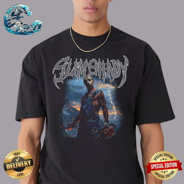 Eminem The Death Of Slim Shady Chainsaw Shady Classic T-Shirt