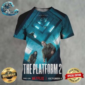 First Poster For The Platform 2 Releasing On Netflix On October 4 All Over Print Shirt