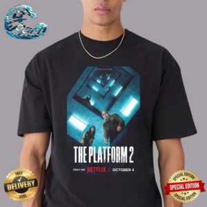First Poster For The Platform 2 Releasing On Netflix On October 4 Unisex T-Shirt