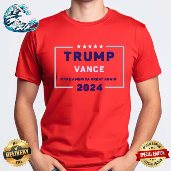 Hulk Hogan Tearing Off His ShirtDonald Trump Vance Make America Great Again 2024 Classic T-Shirt